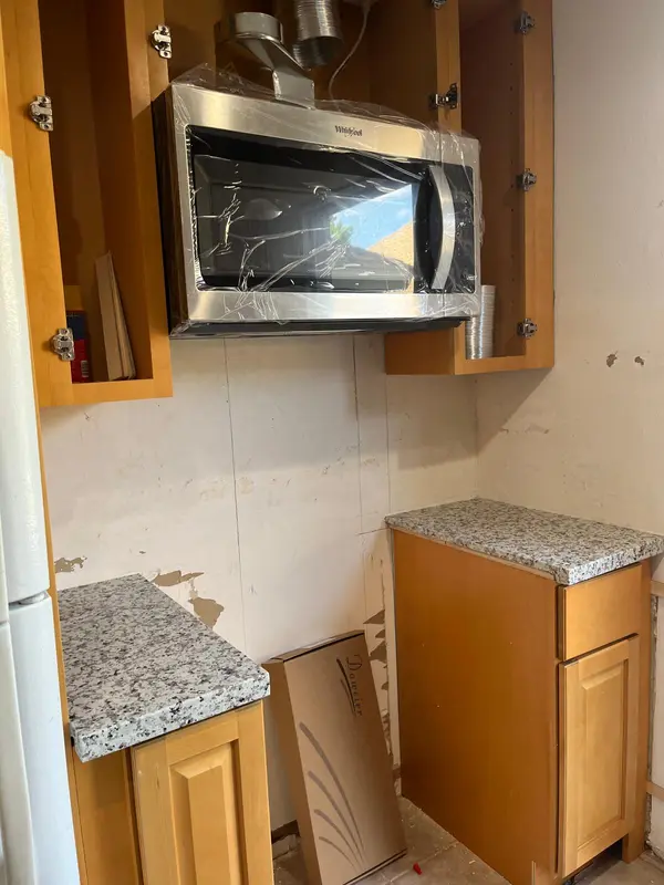 General contracting in Vallejo: kitchen during demolition and prep